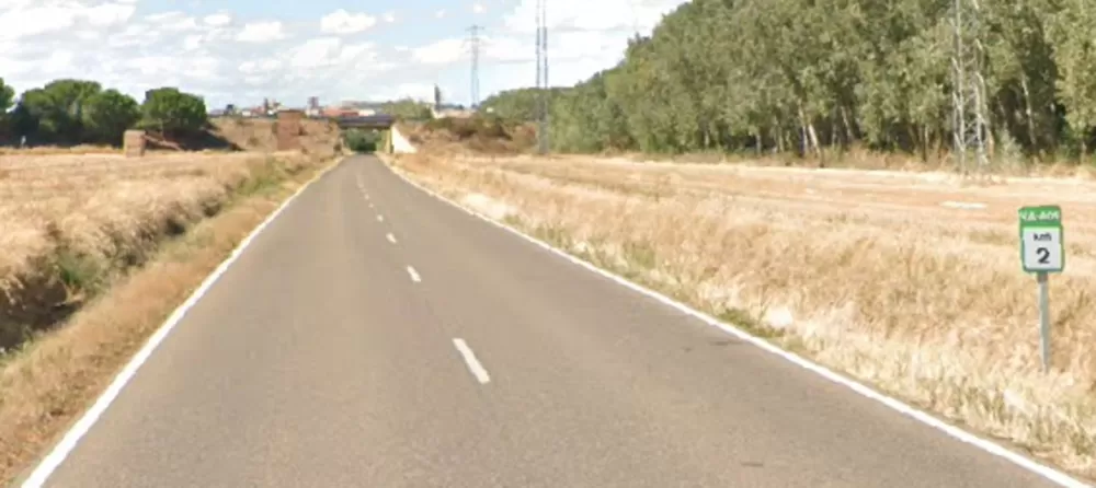 Herido el conductor de un camión tras volcar en Tordesillas