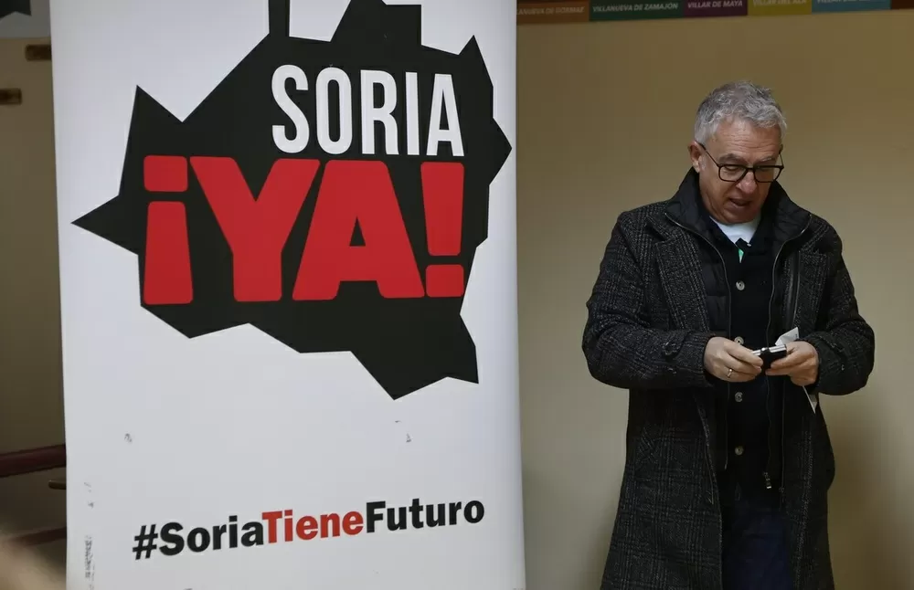 Ángel Ceña repetirá como candidato de Soria YA a las Cortes