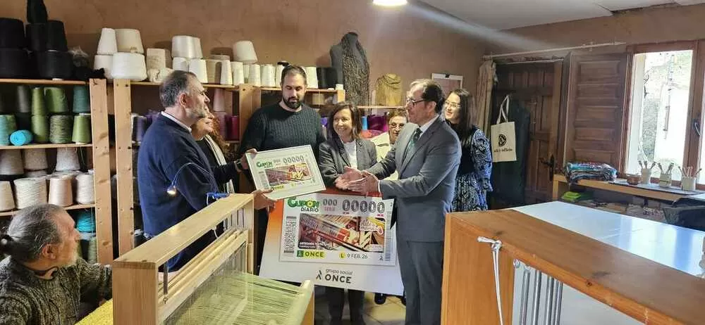 La artesanía textil de CyL, en los cupones de la ONCE