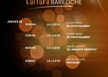 Agenda cultural para esta semana en Bariloche