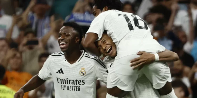 El Real Madrid se enchufa con Vinícius