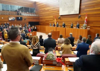Emotivo minuto de silencio en las Cortes por Inmaculada García