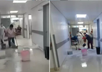 Videos | Se inunda hospital del ISSSTE de Matamoros