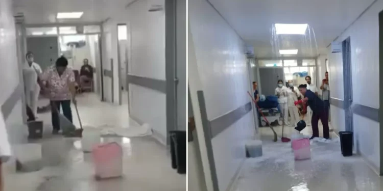 Videos | Se inunda hospital del ISSSTE de Matamoros