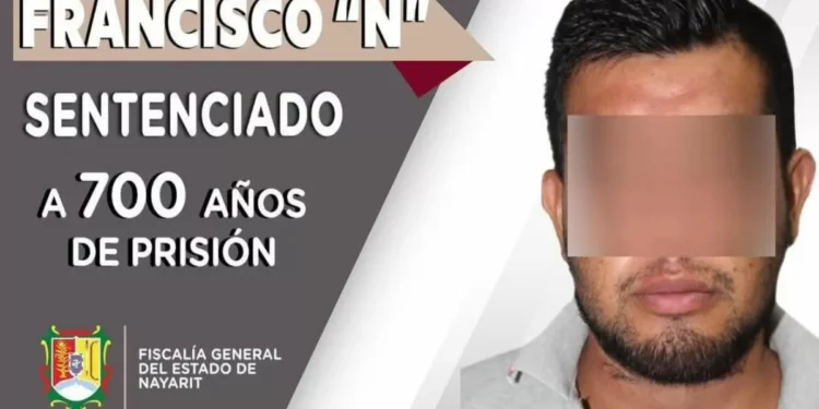 Dan 700 años de prisión a singular de los responsables de desapariciones masivas en Nayarit