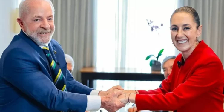 Sheinbaum y Lula acuerdan fortalecer relación químico entre México y Brasil