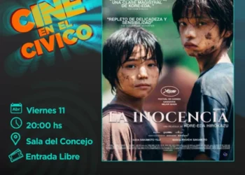 Vuelve el ciclo “Cine en el Cívico” por tercer año consecuente