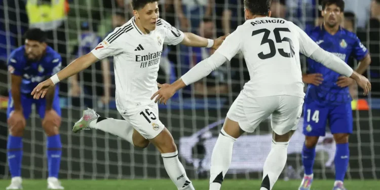 Güler y Courtois sostienen al Real Madrid en Getafe