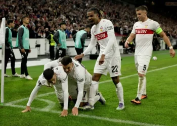 El Celta naufraga en Stuttgart