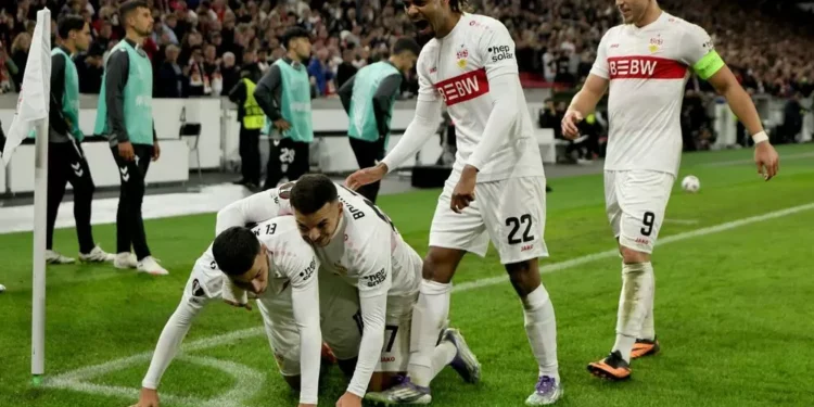 El Celta naufraga en Stuttgart