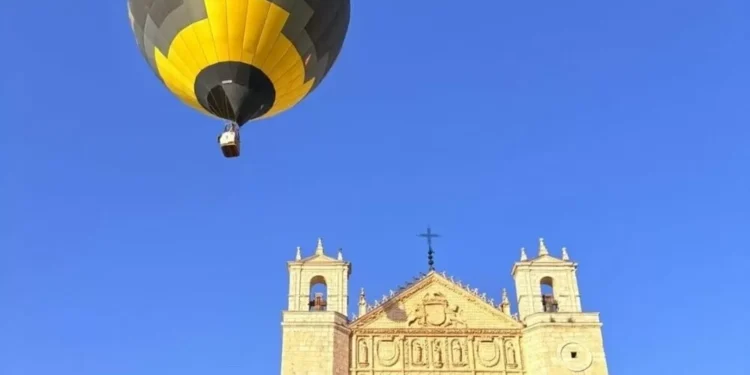Los globos aerostáticos protagonizan las prefiestas