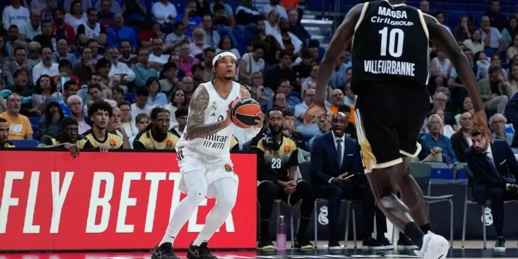 El Real Madrid vence plácidamente al ASVEL