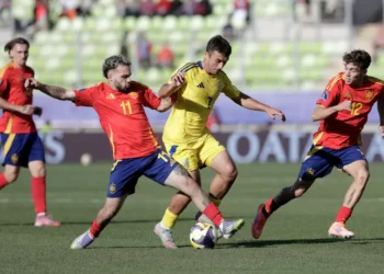 España doblega a Ucrania en el Mundial Sub-20