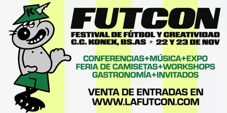 Llega FUTCON 2025, el primer festival latinoamericano que une fútbol y arte