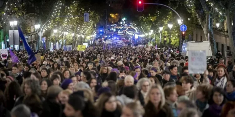 España alza la voz contra la violencia machista