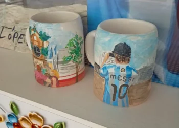 Marcos López interviene el Goethe-Institut Buenos Aires con pincho instalación sobre la inmigración alemana