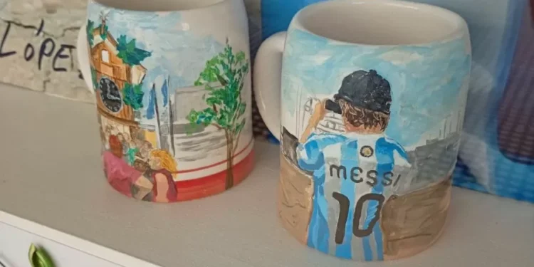 Marcos López interviene el Goethe-Institut Buenos Aires con pincho instalación sobre la inmigración alemana