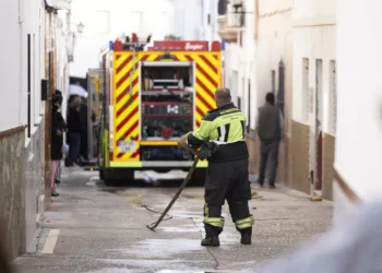Mueren dos menores en el incendio de una vivienda en Málaga