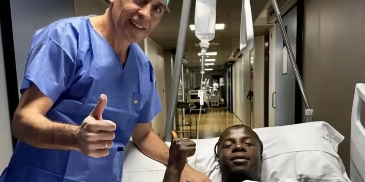 La baja de Amath se alargará hasta los cinco meses