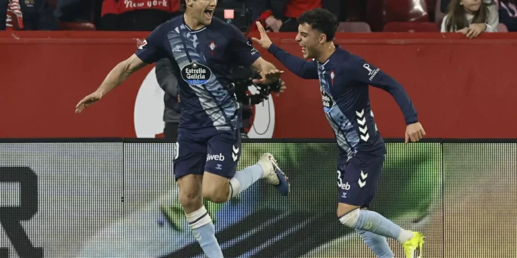 El Celta sigue sumando y eleva la tensión en el Pizjuán