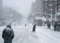 Una tormenta histórica paraliza el noreste de EEUU