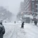 Una tormenta histórica paraliza el noreste de EEUU