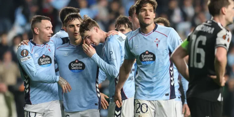 El Celta de Vigo derriba al PAOK de Salónica