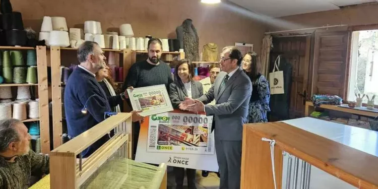 La artesanía textil de CyL, en los cupones de la ONCE